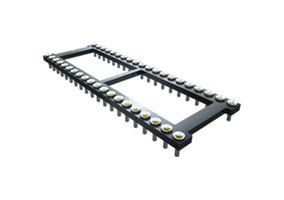 SAMTEC ICO-316-SGT IC & Component Socket, 16 Contacts, DIP Socket, 2.54 mm, ICO Series, 7.62 mm, Beryllium Copper
