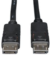 EATON TRIPP LITE P580-010 Computer Cable, DisplayPort Plug, DisplayPort Plug, 10 ft, 3 m, Black