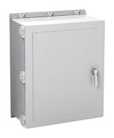 NVENT HOFFMAN A24H2008GQRLP3PT Plastic Enclosure, Wall Mount, Fiberglass, 616 mm, 514 mm, 203 mm, IP66