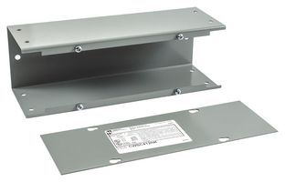 HAMMOND CWSC412NK Raceway Duct, 4 " (H) x 4 " (W) x 1 ft (L), Grey, Steel, CW Series