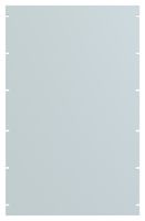 HAMMOND PBPA19029LG2 Panel En Blanco, Bastidor, Gris, Aluminio, 17U, 19" Ancho x 29.72" Alto, Serie PBPA