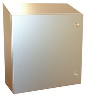 HAMMOND ST202008SS Metal Enclosure, w/ Sloped Top, Wall Mount, 304 Stainless Steel, 508 mm, 508 mm, 203 mm, IP66