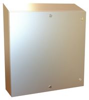 HAMMOND ST303008SS Metal Enclosure, w/ Sloped Top, Wall Mount, 304 Stainless Steel, 762 mm, 762 mm, 203 mm, IP66