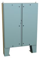 HAMMOND 1422N4B10FQT Metal Enclosure, 2 Door, Floor Mount, Steel, 1.53 m, 1.22 m, 272 mm, IP66