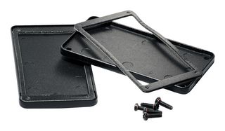 HAMMOND 1457NWP Enclosure Accessory, Watertight, End Panel, Aluminum, Black, Hammond 1457N Series Enclosures