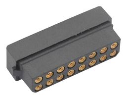 HARWIN M80-8892005 Rectangular Connector, Dual in Line, Datamate L-Tek M80 Series, 20 Contacts, Receptacle, 2 mm