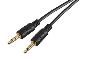 L-COM CTL35MMT-10 Cable de Audio / Video, 3.5mm Stereo Plug, 3.5mm Stereo Plug, 10 ft, 3.05 m, Negro