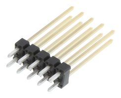 AMPHENOL COMMUNICATIONS SOLUTIONS 77313-820-10LF Pin Header, Board-to-Board, 2.54 mm, 2 Rows, 10 Contacts, Through Hole Straight