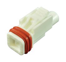EDAC 570-001-000-200 Connector Housing, Waterproof, 570 Series, Receptacle, 1 Positions