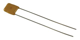 KYOCERA AVX SR401C105KAR Capacitor Cerámico Multicapa, Series Skycap, SR, 1 µF, 100 V, ± 10%, Conexión Radial, X7R, 5.08 mm