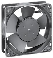 EBM-PAPST 4112NH4 DC Axial Fan, 12 V, Square, 119 mm, 38 mm, Ball Bearing, 208.9 CFM