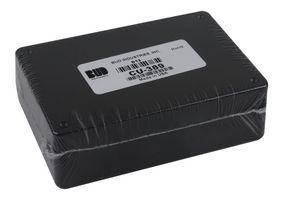 BUD INDUSTRIES CU-389 Plastic Enclosure, Utilibox Style G, UL 94V-O, Utility Box, ABS, 40.39 mm, 91 mm, 129 mm