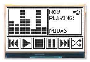MIDAS DISPLAYS MCCOG240128A6W-FPTLW