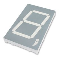 KINGBRIGHT SA30-21EWA 7 Segment LED Display, Mechanically Rugged, Red, 20 mA, 12 V, 46 mcd, 1, 76 mm