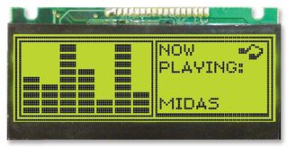 MIDAS DISPLAYS MC122032C6W-SPR