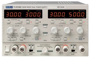 AIM-TTI INSTRUMENTS PL303QMD Bench Power Supply, Linear Regulated, Adjustable, 2 Output, 0 V, 30 V, 0 A, 3 A