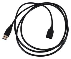 EATON TRIPP LITE UR024-006 Cable USB, Reversible a Tipo A Macho a Reversible Tipo A Hembra, 1.8 m, 6 pies, USB 2.0, Negro