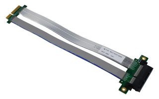 3M 8KJ1-0727-0250 Cable Plano, 4 x PCI Express Macho, PCI Express x4 Receptacle, 64 Posiciones, 9.84 ", 250 mm