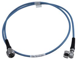 SEMFLEX 5152-DKF-0048 RF / Coaxial Cable Assembly, 4 ft, 1.2 m, HP190S, N Type Straight Plug, N Type Right Angle Plug