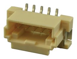MOLEX 560020-0520 Pin Header, Automotive, Signal, Wire-to-Board, 2 mm, 1 Rows, 5 Contacts, Surface Mount Straight