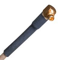 JOHNSON - CINCH CONNECTIVITY 415-0069-024 RF / Coaxial Cable Assembly, 2 ft, 0.61 m, RG316, MMCX Right Angle Plug, MMCX Right Angle Plug