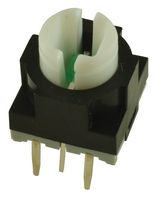 NKK SWITCHES JB15HBPF Tactile Switch, JB Series, Top Actuated, Through Hole, Plunger for Cap, 265 gf, 125mA at 24VDC