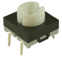 NKK SWITCHES JB15HKP Tactile Switch, JB Series, Top Actuated, Through Hole, Plunger for Cap, 265 gf, 125mA at 24VDC