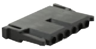 SOURIAU-SUNBANK / EATON SMS10P-3 Connector Housing, Socket cable plug for pin and coax boardmount header, Souriau Qikmate SMS Series