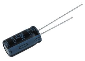 CHEMI-CON ESMG250ELL102MJ20S Electrolytic Capacitor, Miniature, 1000 µF, 25 V, ± 20%, PC Pin, 2000 hours @ 85°C, Polar