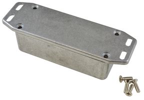 HAMMOND 1590AFL Metal Enclosure, Shielded, Diecast, Flanged Lid, Small, Diecast Aluminum, 92.5 mm, 39 mm, 31 mm