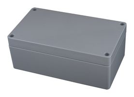 HAMMOND 1554J2GY Plastic Enclosure, Watertight, Flat Lid, Multipurpose, Polycarbonate, 160 mm, 90 mm, 60 mm, IP68
