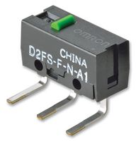 OMRON ELECTRONIC COMPONENTS D2FS-F-N-A Microswitch, Ultra Subminiature, Pin Plunger, SPST-NO, Through Hole, 100 mA, 6 V