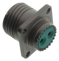 AMPHENOL INDUSTRIAL ALM00FD15-2P(072) Circular Connector, Amphe-Lite M3 Series, MIL-DTL-38999 Series III, Wall Mount Receptacle