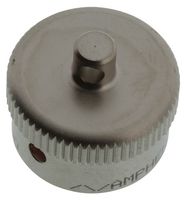 AMPHENOL INDUSTRIAL C10-738666-09M Dust Cap / Cover, Dust Cap, Amphenol Micro-B Series Receptacle Circular Connectors, Metal Body