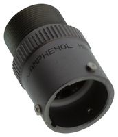 AMPHENOL INDUSTRIAL MB01TA09-10PN(072) Circular Connector, Micro Circular Connector, Micro-B Series, Cable Mount Receptacle, 10 Contacts