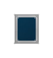 SERPAC 7200B Rack Panel, Bottom, Aluminum, 6.88" H x 8.75" W