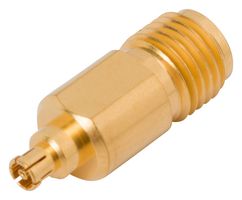 AMPHENOL SV MICROWAVE 1115-6088 RF / Coaxial Adapter, 40 GHz, 2.92mm Coaxial, Jack, SMPM, Jack, Straight Adapter, 50 ohm