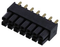 MULTICOMP PRO MP001722 PCB Receptacle, Board-to-Board, 2.54 mm, 2 Rows, 14 Contacts, Through Hole Mount, MP B2B 2.54MM