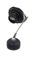 L-COM RLRJ121LC01A Fiber Optic Connector, LC Duplex, Multimode, Thermoplastic Body