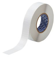BRADY LZR-43-735-10 Label, Laser Printable, 6.35 mm, 31.75 mm, Polyimide, White