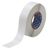 BRADY LZR-45-734-10 Label, Laser Printable, 6.35 mm, 38.1 mm, Polyimide, White
