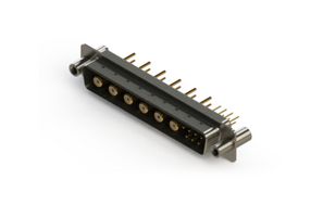 EDAC 627-13W6624-7N4 Combination Layout D Sub Connector, 627C Series, DC-13W6, Plug, 13 Contacts