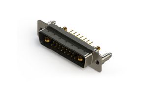 EDAC 627-17W2224-2N5 Combination Layout D Sub Connector, 627C Series, DB-17W2, Plug, 17 Contacts, 15 Signal, 2 Power