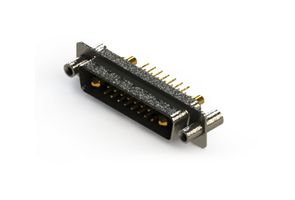 EDAC 627-17W2624-2T4 Combination Layout D Sub Connector, 627C Series, DB-17W2, Plug, 17 Contacts, 15 Signal, 2 Power