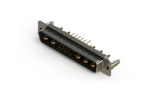 EDAC 627-17W5224-1N5 Combination Layout D Sub Connector, 627C Series, DC-17W5, Plug, 17 Contacts, 12 Signal, 5 Power