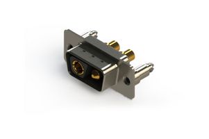 EDAC 627-2WK2224-4N5 Combination Layout D Sub Connector, 627C Series, DE-2WK2, Plug, 2 Contacts, 2 Power, Solder
