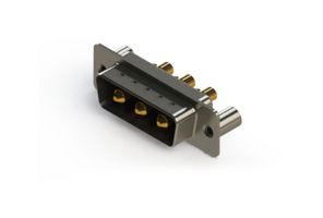 EDAC 627-3W3-624-3NB Combination Layout D Sub Connector, 627C Series, DA-3W3, Plug, 3 Contacts, 3 Power, Solder