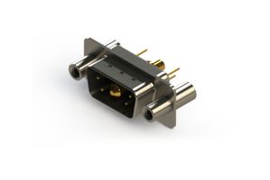 EDAC 627-5W1-224-2T4 Combination Layout D Sub Connector, 627C Series, DE-5W1, Plug, 5 Contacts, 4 Signal, 1 Power