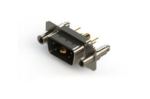 EDAC 627-5W1-624-2NE Combination Layout D Sub Connector, 627C Series, DE-5W1, Plug, 5 Contacts, 4 Signal, 1 Power