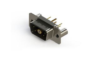 EDAC 627-5W1-624-7TB Combination Layout D Sub Connector, 627C Series, DE-5W1, Plug, 5 Contacts, 4 Signal, 1 Power/Coax